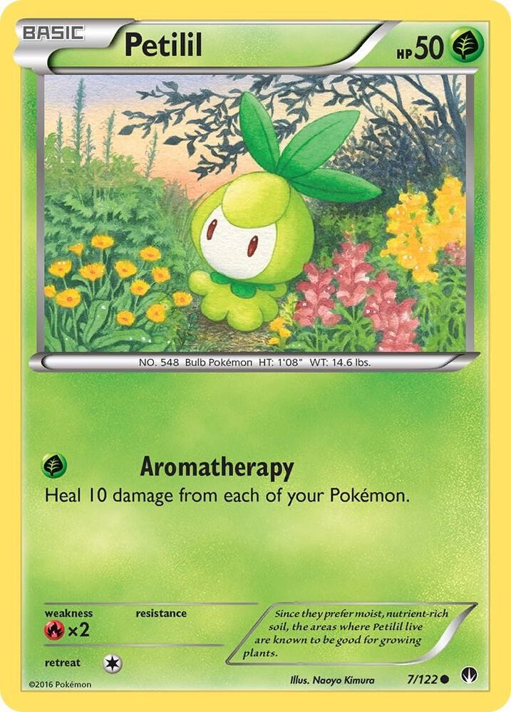 Pokemon Petilil XY - BREAKpoint 7/122 LP