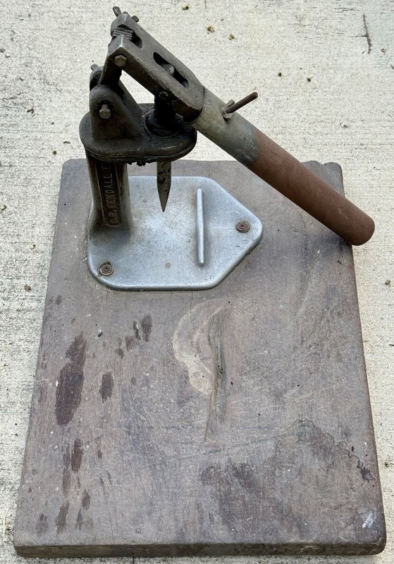 Very Old And Well Used Oyster Shucker