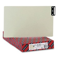Smead 63235 Recycled 1/3-Cut Metal End Tab 8.5 x 14 Pressboard Guide (50/BX) New