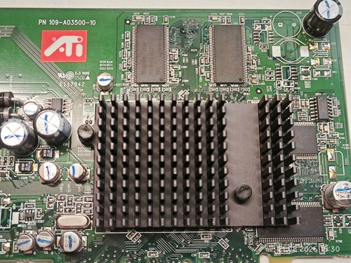 128 BIT AGP 3D CARD ATI Radeon 9550 RV350 P/N 109-A03500-10 256 MB DDR RAM - Picture 3 of 12