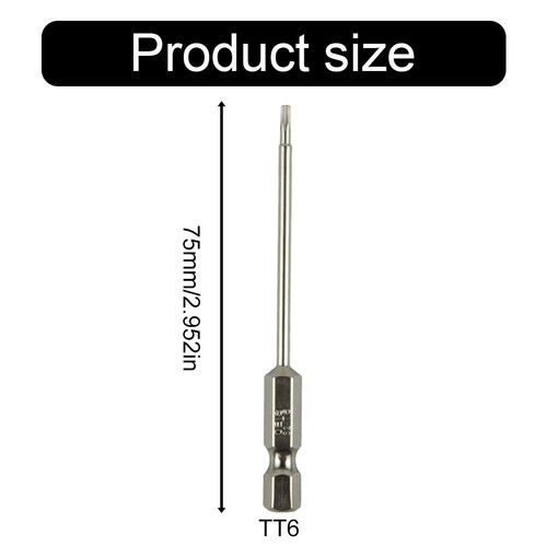 Screwdriver Hand Tools Workshop Equipment Electroplating Silver-T40 75mm - Picture 4 of 113