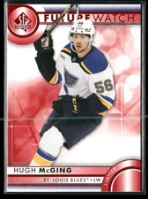 2023-24 SP Authentic Hugh McGing Limited Red RC #118 St. Louis Blues