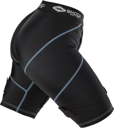 Shock Doctor Core Compression Hockey Shorts with Pelvic Protector, WOMENS MEDIUM - Picture 5 of 9