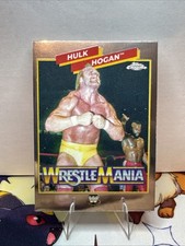 2025 Topps Chrome WWE - Wrestlemania Recall Hulk Hogan #WM-HH