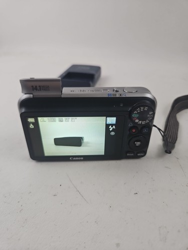 Canon PowerShot SX210 IS 14.1MP Digitalkamera schwarz getestet mit Ladegerät & 4GB - Bild 10 von 14