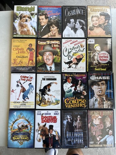 #1 Old Classic Movies 1930-1975 DVD LOT PICK & CHOOSE $5 Flat CombinedShip - Imagen 7 de 20