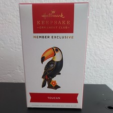Hallmark Keepsake 2023 Ornament Club Member Exclusive Edition Toucan QXC5620 NIB