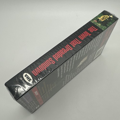 The Town That Dreaded Sundown VHS 1976 HORROR SLASHER NEW SEALED - Picture 4 of 10