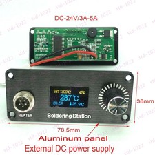 1PCS T12 Soldering Iron Tip Station Temperature Controller board OLED Screen DIY