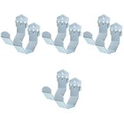 4 Count Haken Lochwand Werkzeughaken Stecktafelhaken Für Werkzeuge