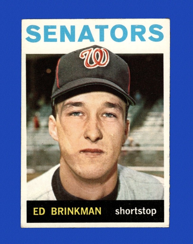 1964 Topps Set-Break # 46 Ed Brinkman EX-EXMINT *GMCARDS*