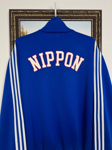 Vintage Adidas Originals Nippon Japan Blue Jacket Mens Rare Track Top Size M - Picture 15 of 16