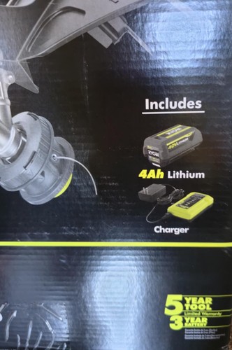 Ryobi 40V Cordless Attachment Capable String Trimmer Blower Combo RY40CK201K NEW - Picture 3 of 5