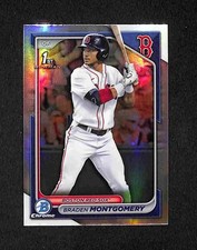 2024 Bowman Draft Braden Montgomery Chrome Refractor #BDC-58 Boston Red Sox