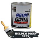 KBS Motor Coater Engine Enamel 500mls HOLDEN DARK GREY High Temperature Paint