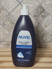 Nuvel Mens Body Lotion Deep Penetrating Moisture Softens Skin 16.9 FL OZ
