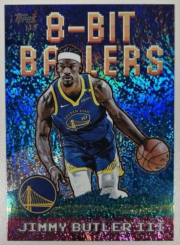 2025-26 Topps NBA Jimmy Butler III 8-Bit Ballers HoloFoil Insert #8B-13 Warriors