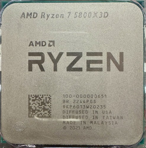 Processeur AMD Ryzen 7 5800X3D 8 cœurs, 4,5 GHz Max Boost, socket 3,4 GHz AM4 (FreePost) - Photo 6/8