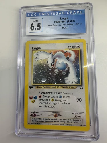 Lugia 9/111 Neo Genesis Holo First Edition - 1st Edition