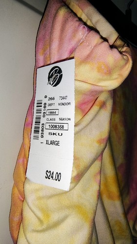 Bebop Multi Colored Romper with Pockets Size XL New with Tags - Picture 4 of 5