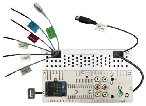 JVC DAB 2DIN Lenkrad Bluetooth USB Autoradio für Nissan Qashqai 19-21 X-Trail Ka - Bild 6 von 12
