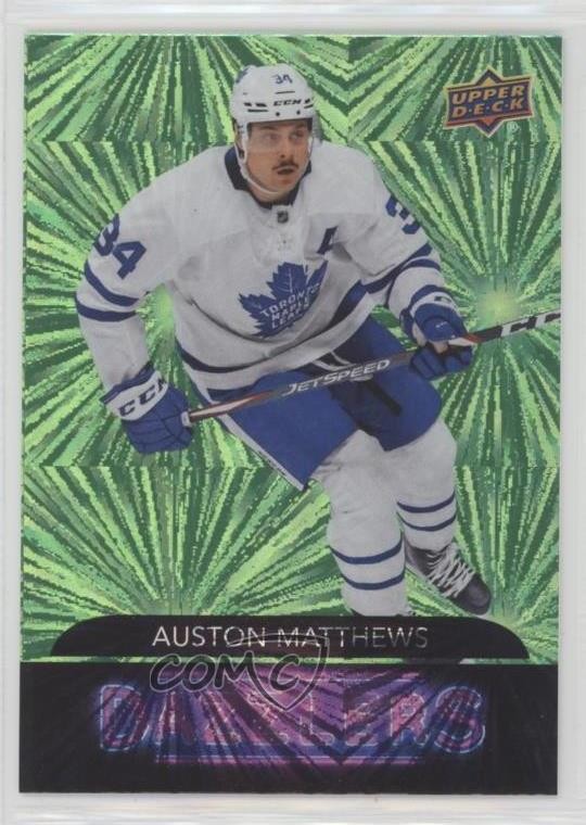 2020-21 Upper Deck Dazzlers Green Auston Matthews #DZ-42