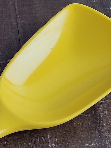 Rosti Mepal Yellow Melamine 10.5” Spoon Utensil #2524 MCM Vtg Denmark Small - Picture 11 of 14