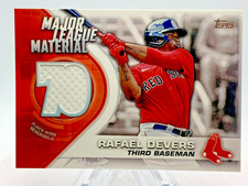2022 Topps Series 1 - Major League Material Rafael Devers #MLM-RD (MEM)
