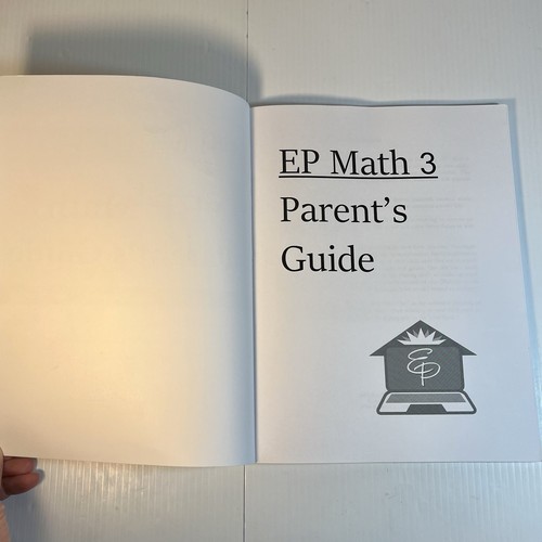EP Math 3 Parent's Guide Guided Lessons & Answer Key Easy Peasy Homeschool 2022 - Picture 4 of 9