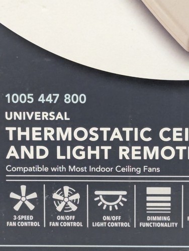 Hampton Bay 3-Speed Universal Ceiling Fan Thermostatic Remote Control - Picture 6 of 11