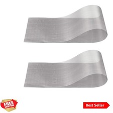 2 Packs 40 Mesh Screen Stainless Steel Metal Wire Mesh 11.8"x47.2"30x120cm Ve...