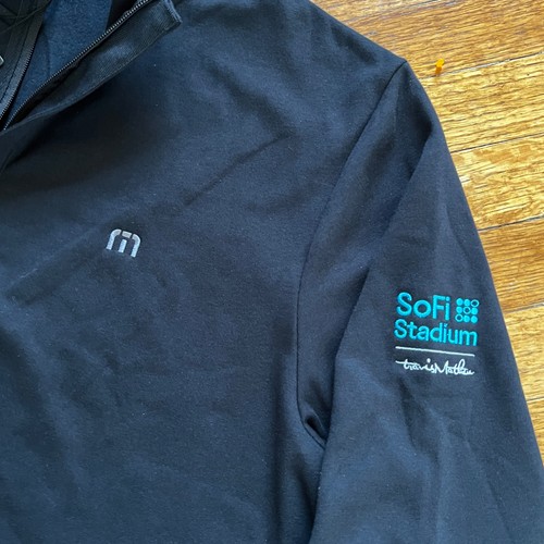 $ 149 Travis Mathew Pullover Herren Large schwarz Wolke 2.0 1/4-Reißverschluss Pullover Golf 1MS309 - Bild 14 von 20