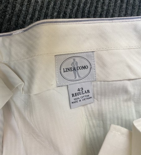 Linea Uomo Seersucker Herren Anzug 48R, 43x30, Exc! - Bild 7 von 7