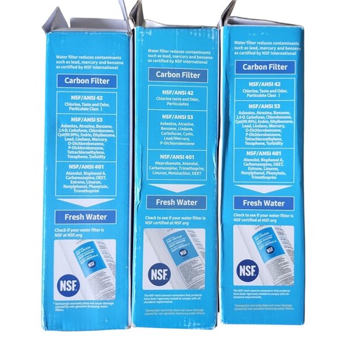 3 Pack New Samsung DA29-00020B HAF-CIN/EXP Replacement Refrigerator Water Filter - Picture 3 of 8