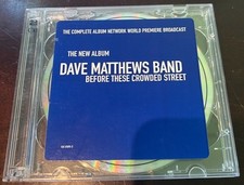 RARE Dave Matthews Band BEFORE THESE CROWDED STREETS World Premiere Broadcast CD