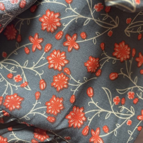 Rusttydustty Prairie Dress Women 2XL Green Orange Florals Tiered Ruffles Lace Up - Picture 14 of 16