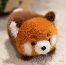 Cute Red Panda Plush Toy 6" Stuffed Animal Toddler Doll Gift for Kids