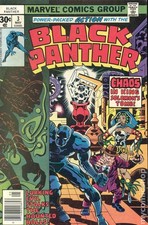 Black Panther #3 FN 6.0 1977 Stock Image