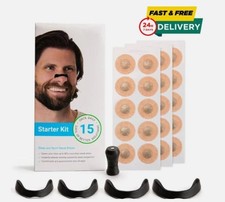 30pcs Magnetic Nasal Breathing Nose Dilators Starter Kit Nasal Strips Nasal Clip