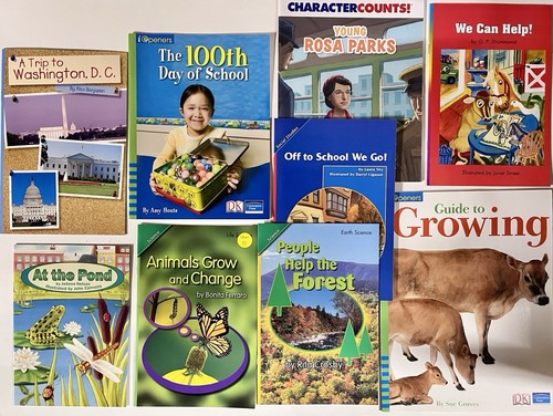 Lot Of 30 Picture 1st Grade Student Readers Homeschool Books Library First Grade - Picture 4 of 9