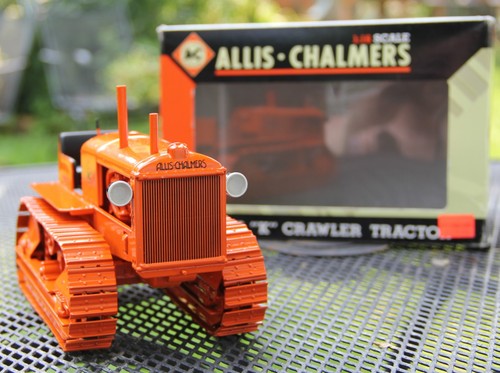 SpecCast Allis-Chalmers Model "K" Crawler Tractor - New In Box - Picture 3 of 10