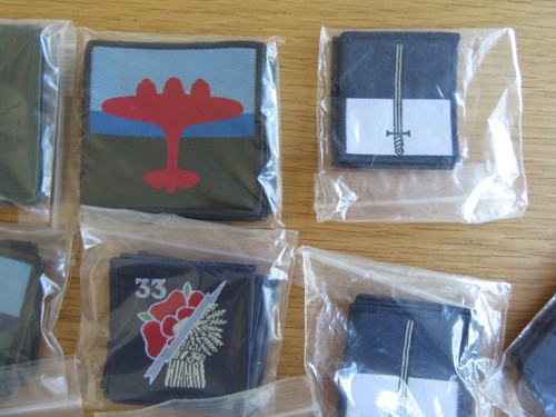 British Army. Royal Signals, Mixed TRF's / Formation Badges. Job lot x 80+ - Picture 3 of 8