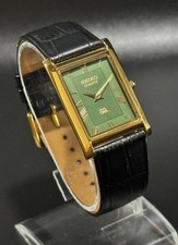 Classic Vintage Seiko Slim Quartz Men's Wrist Watch