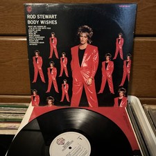 Body Wishes [LP] by Rod Stewart (Vinyl, Warner Us First Press Vg+