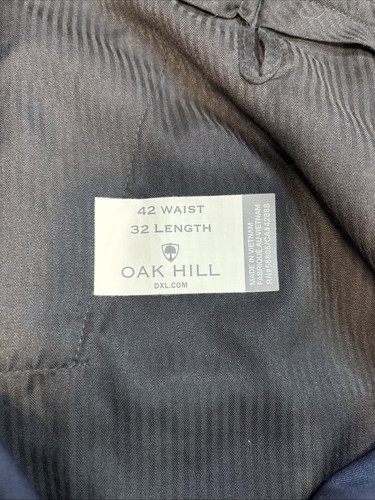 Men’s Oak Hill Pants Golf Dress Navy 42x32 - Picture 3 of 10