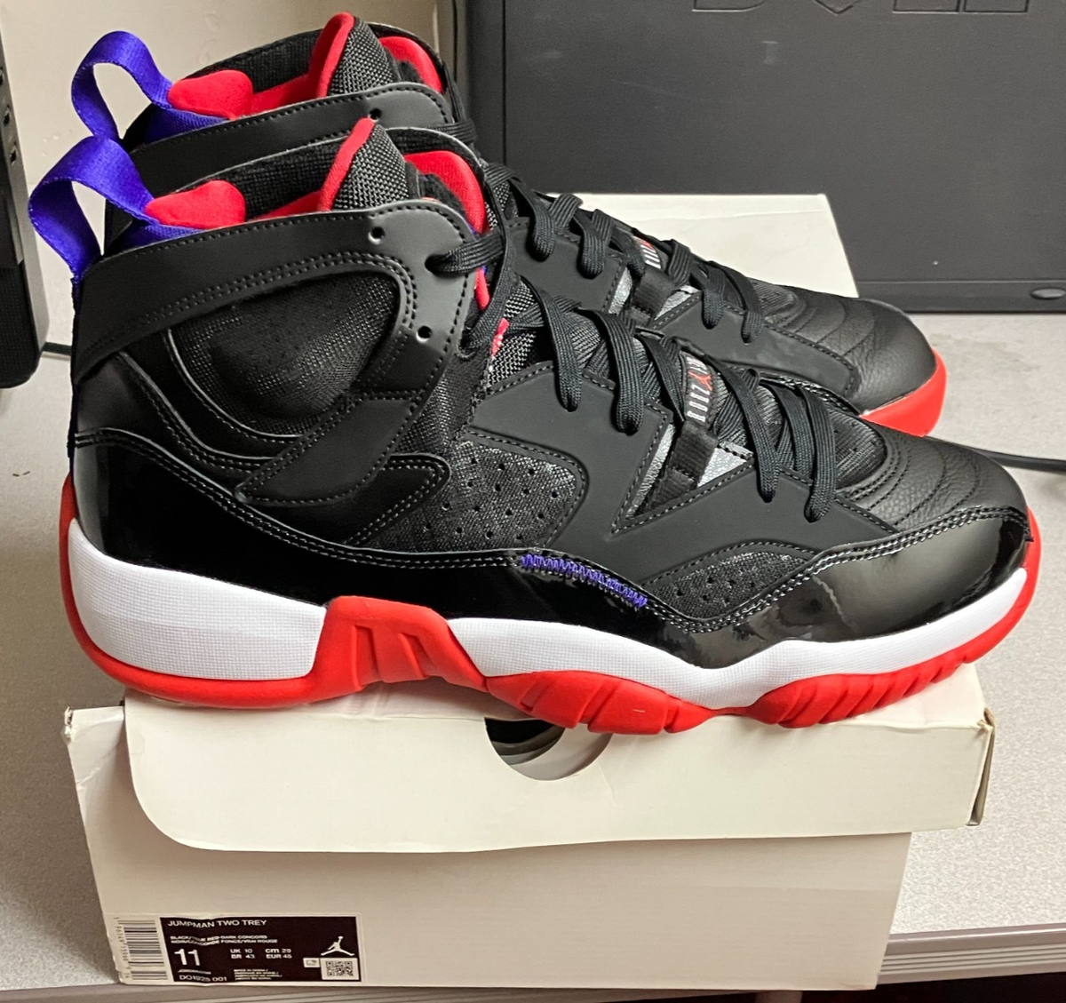 Size 11 - Air Jordan Jumpman Two Trey Bred for sale online 