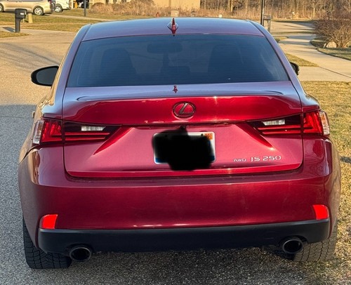 Gloss Black Emblem Badge Logo Fits 2014-20 Lexus IS250 IS350 IS300 IS200T GS350 - Bild 9 von 18