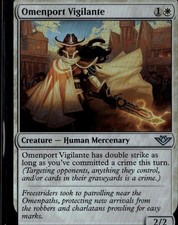 Omenport Vigilante U Outlaws of Thunder Junction 21 NM