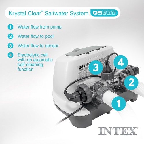 Intex Krystal Clear Saltwater System for 7000 Gallon Above Ground Pool(Open Box) - Picture 6 of 7