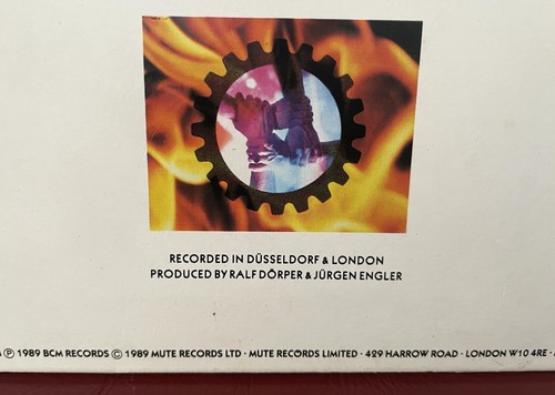 DIE KRUPPS Machineries Of Joy (Remix) 1989 12 INCH L12 MUTE 101 Nitzer Ebb EX! - Picture 3 of 4
